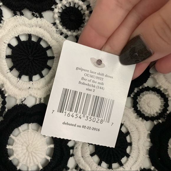 Kate Spade Guipure Lace Shift Dress 2 NWT - Picture 4 of 5